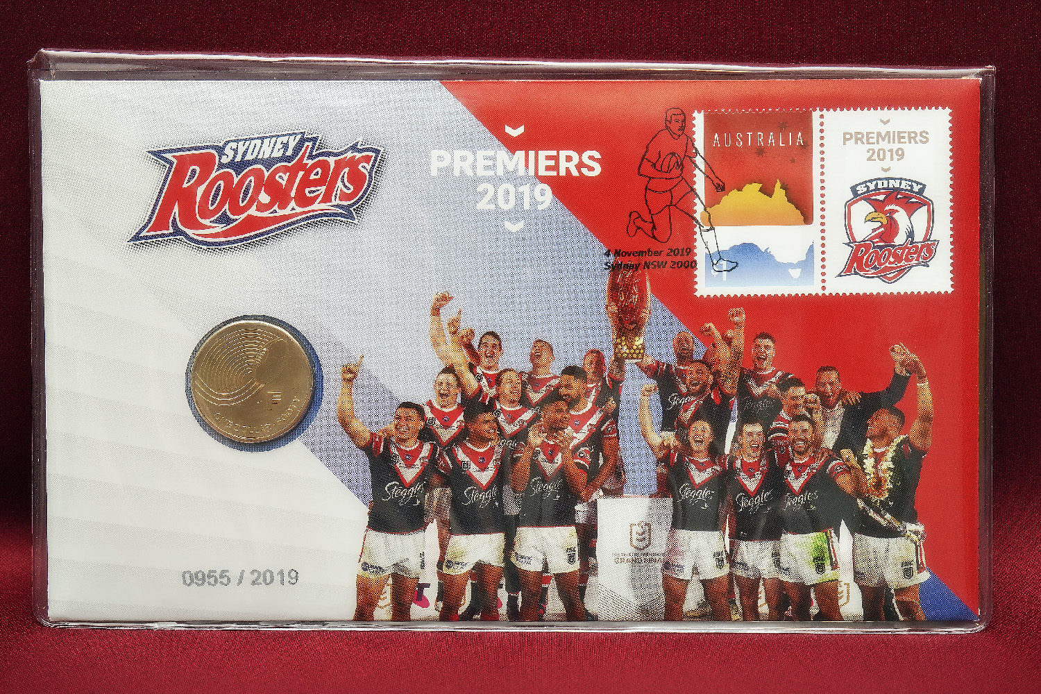 2019 Sydney Roosters Premiers PNC | CoinJam